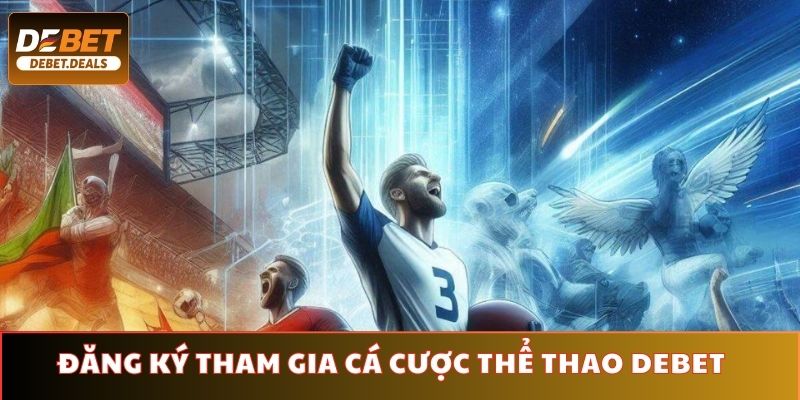 Đăng ký tham gia cá cược thể thao Debet
