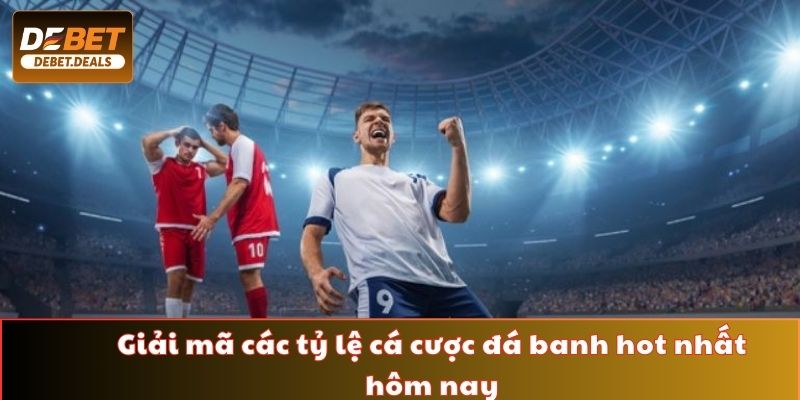 Giải mã các tỷ lệ cá cược đá banh hot nhất hôm nay
