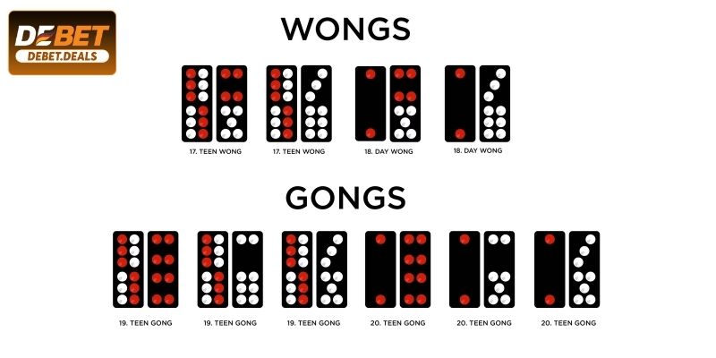 Quy luật xếp hạng tay bài trong Pai Gow Tiles