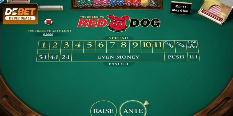Quy luật cụ thể và chi tiết của game bài Red Dog